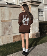 GIRL CLUB Crew - Chocolate