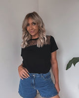 Lucy Lace Tee
