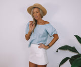 Boho Top - Blue