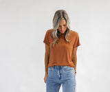 Basic Tee - Ginger nut