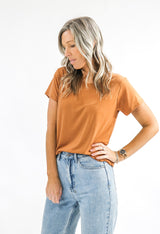 Basic Tee - Ginger nut