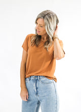 Basic Tee - Ginger nut