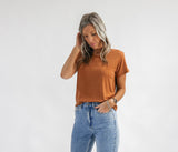 Basic Tee - Ginger nut