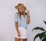 Boho Top - Blue