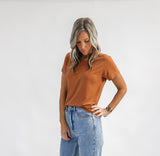 Basic Tee - Ginger nut