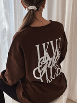 GIRL CLUB Crew - Chocolate