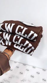 GIRL CLUB Crew - Chocolate