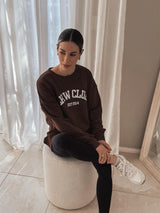 GIRL CLUB Crew - Chocolate