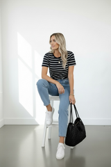 Capri Stripe Tee