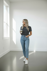 Capri Stripe Tee