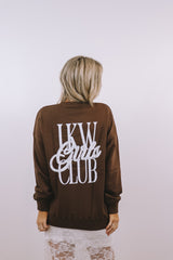 GIRL CLUB Crew - Chocolate