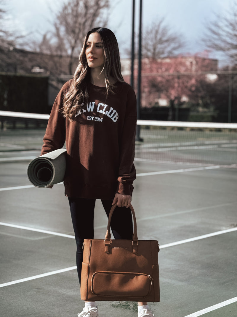 GIRL CLUB Crew - Chocolate