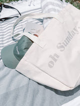 ‘Oh Sunday’ Beach Tote