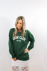 GIRL CLUB Crew - Green