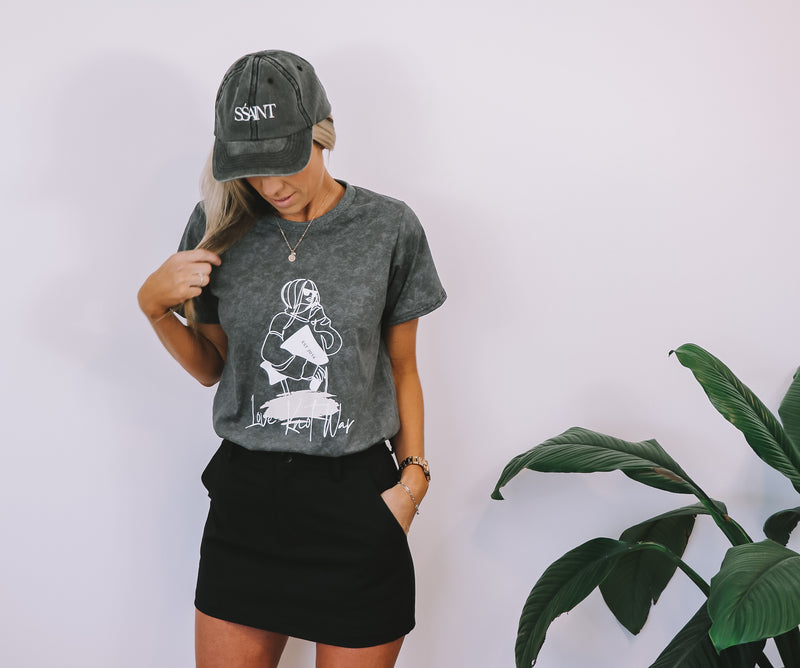 Morning Muse Tee - Chacoal