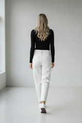 Basic Scoop Long Sleeve Top