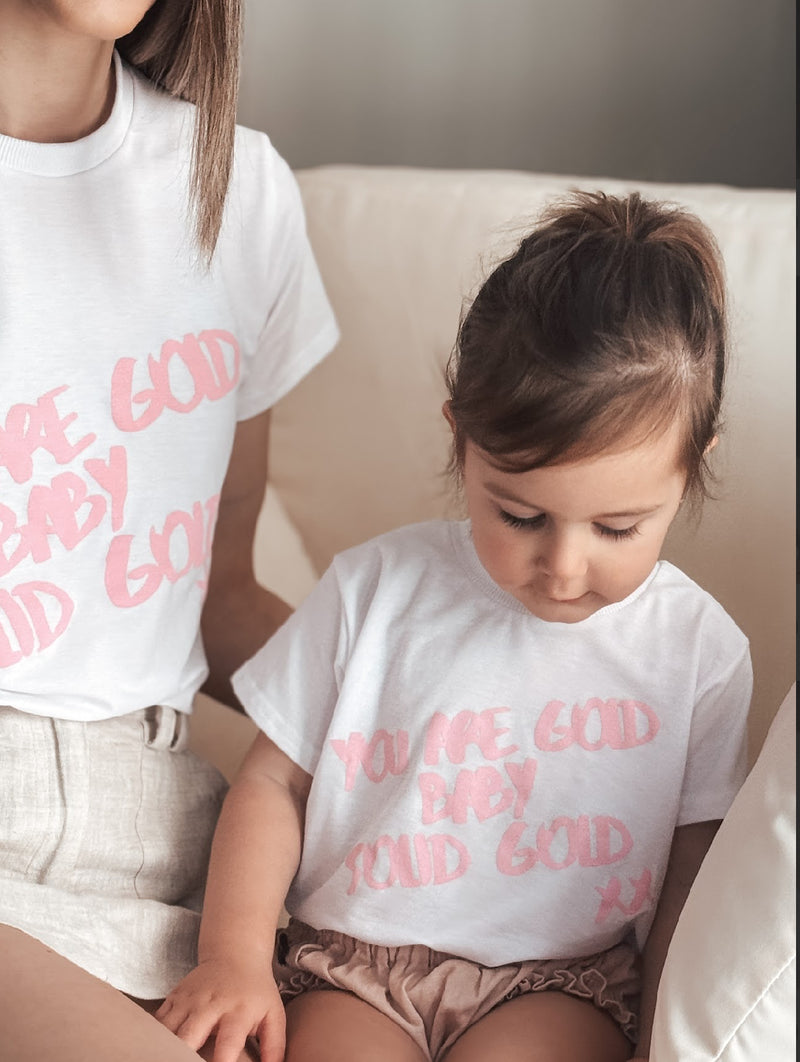 Solid Gold Mini Tee