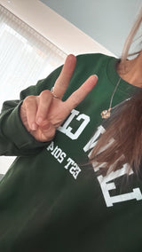 GIRL CLUB Crew - Green