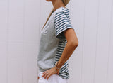 LOVE Stripe Tee
