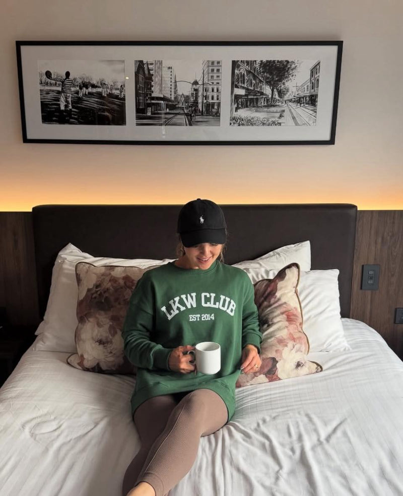 GIRL CLUB Crew - Green