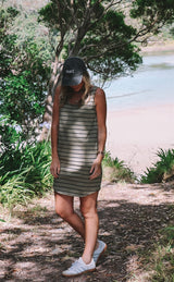 Olive Coast Dress