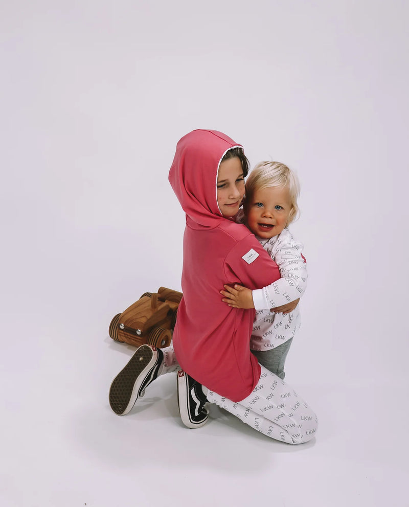 Bubblegum Bliss Merino Hoodie
