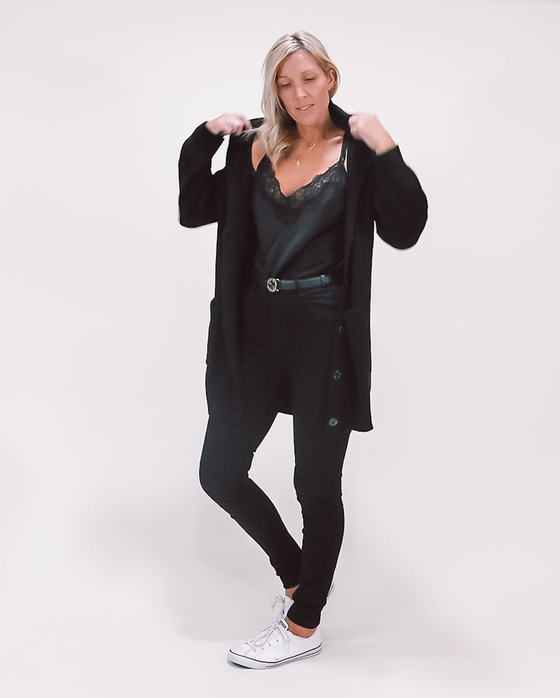 Everyday Hooded Cardi