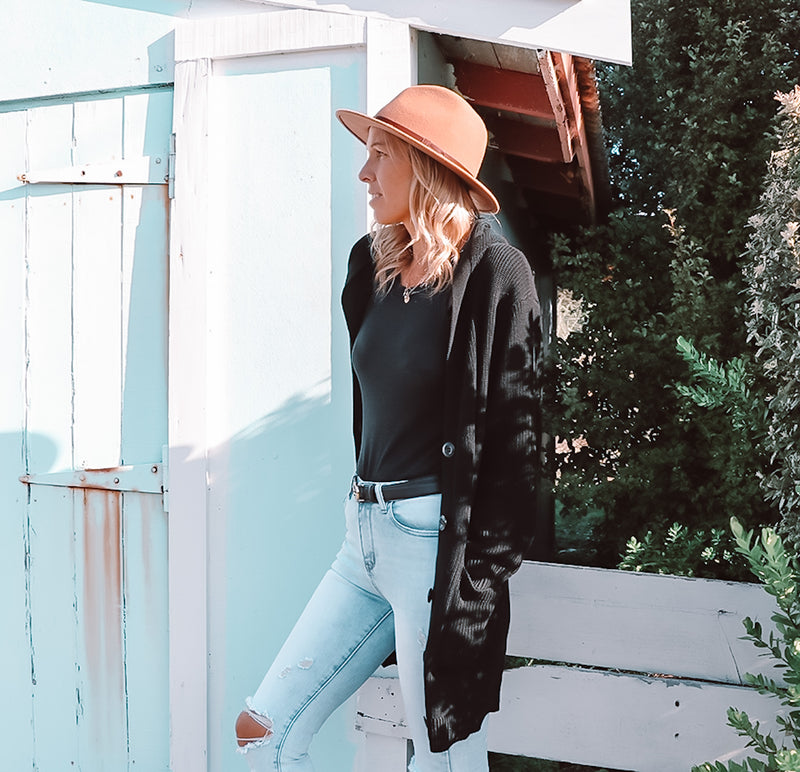 Everyday Hooded Cardi