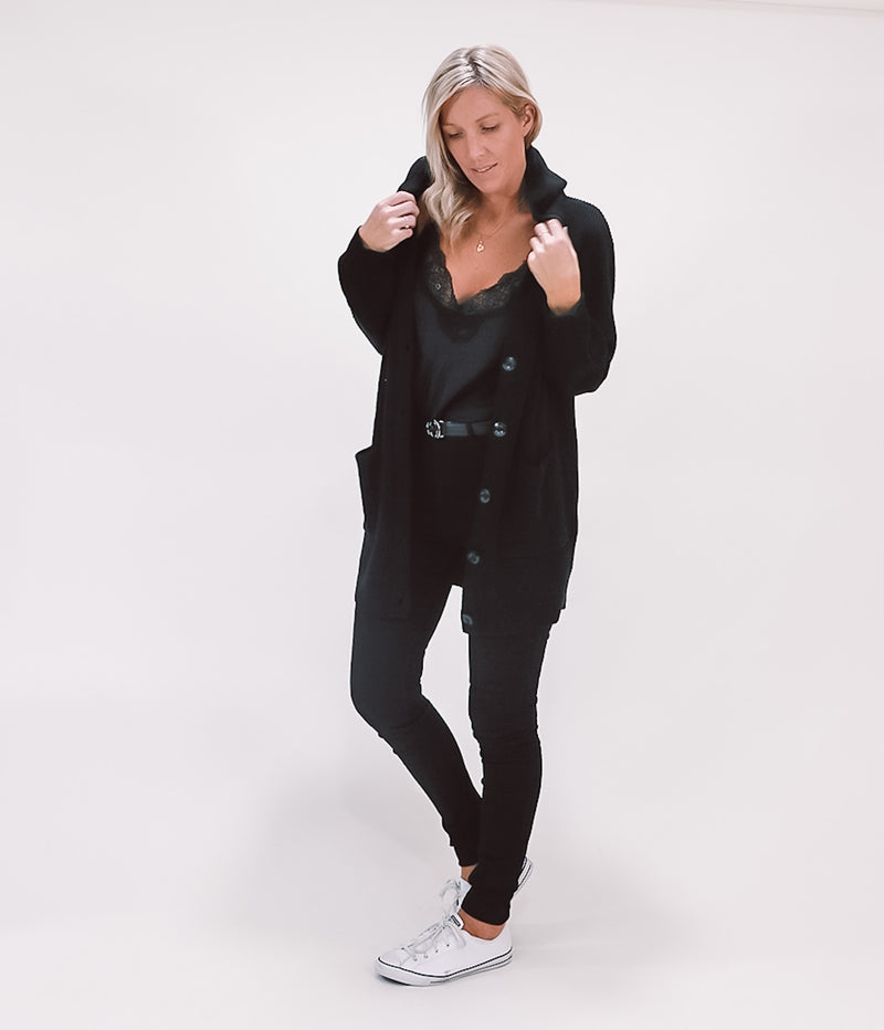 Everyday Hooded Cardi