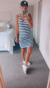 Stripe Singlet Dress