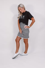 LKW Crop - Navy