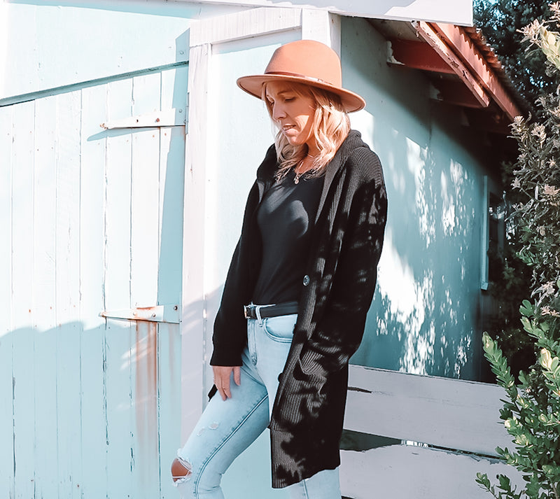 Everyday Hooded Cardi
