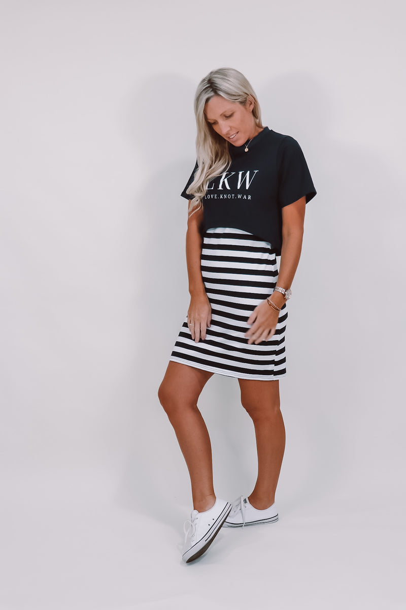 LKW Crop - Navy