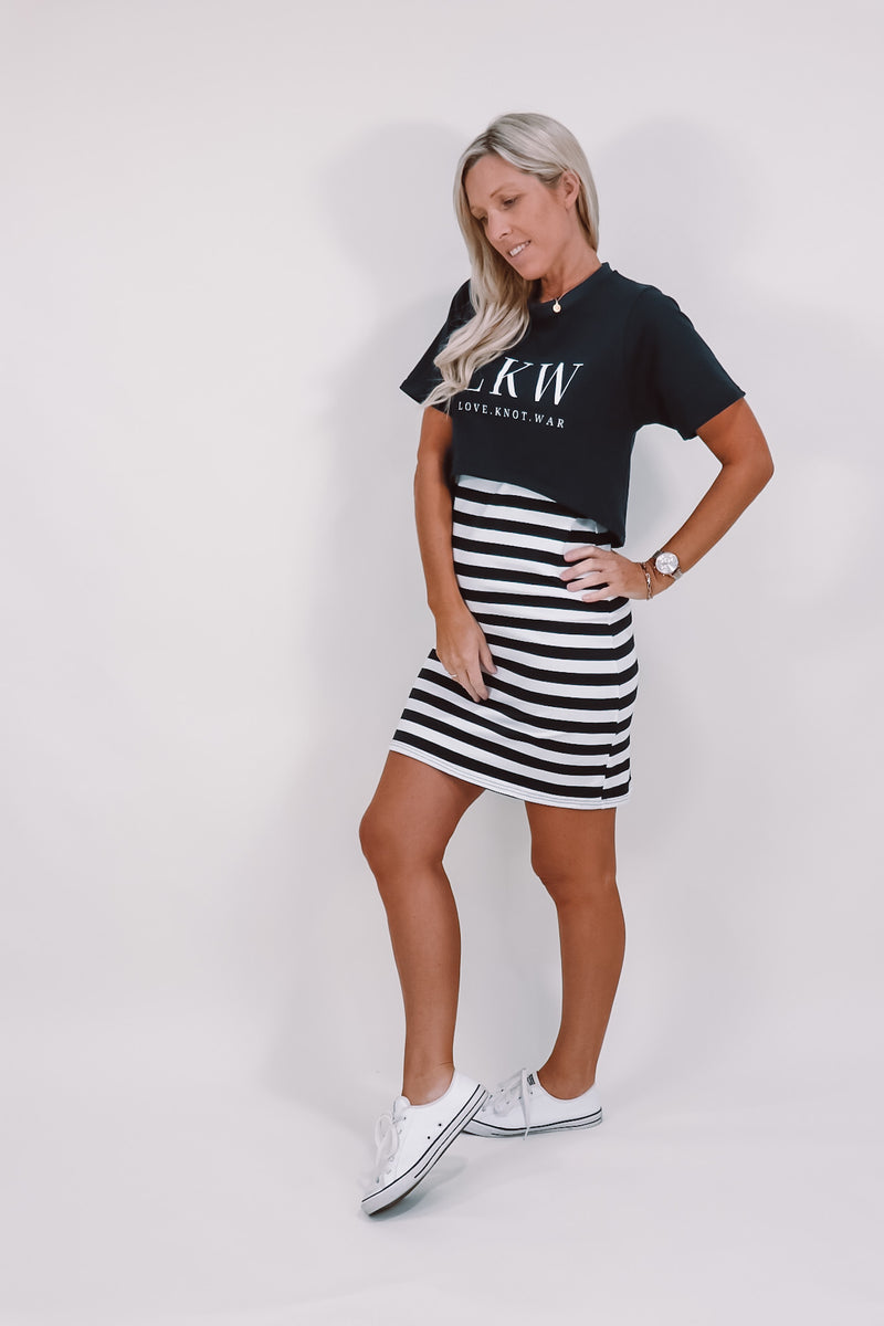 LKW Crop - Navy