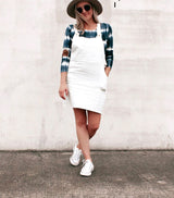 Lara Denim Pinafore