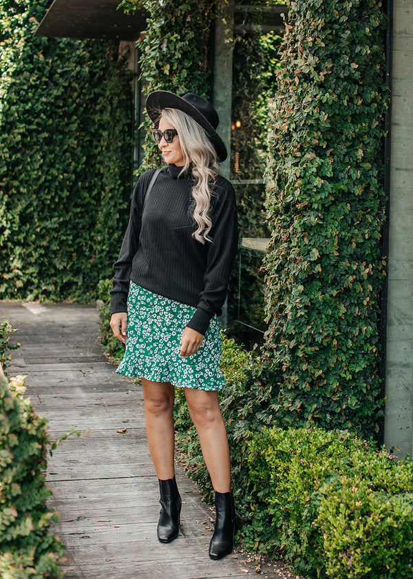 New York Knit Jumper - Black